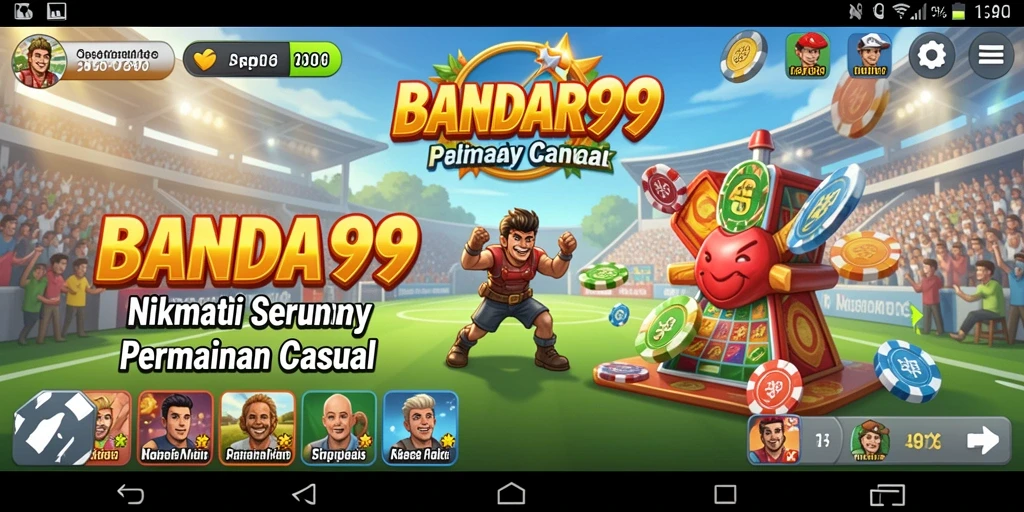 Tampilan gameplay BANDAR99 yang menarik dan penuh kesenangan.