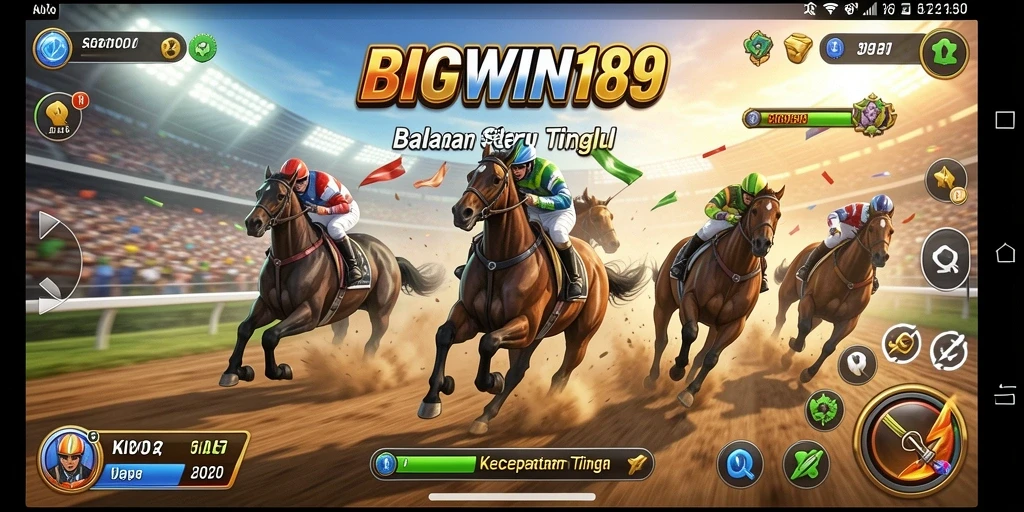 Gameplay balapan mendebarkan di BIGWIN189 dengan visual yang memukau.