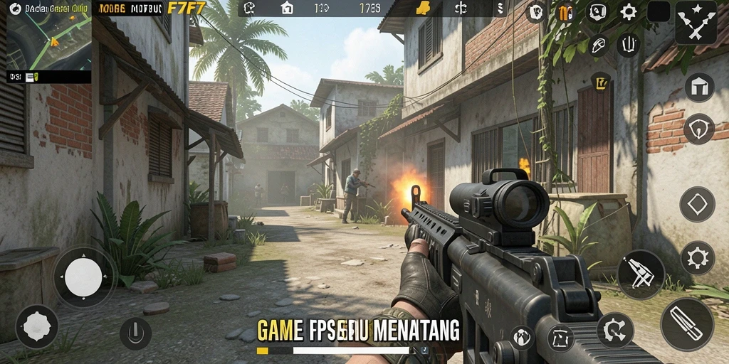 Gameplay F7F7 yang menegangkan dan penuh aksi.
