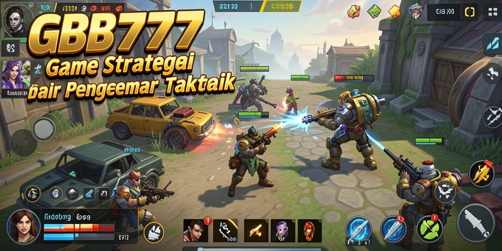 Tampilan gameplay GB777 yang menegangkan dalam strategi pertempuran.