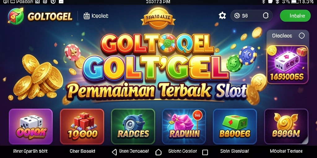Tampilan menarik dari gameplay Slot GOLTOGEL.