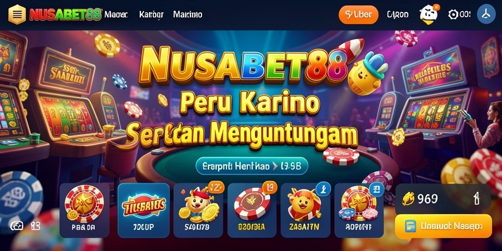 Tampilan menarik dari gameplay seru di NUSABET88.
