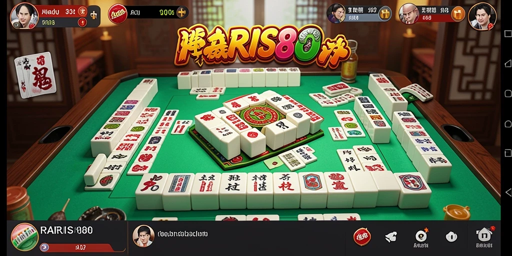 Tampilan permainan Mahjong yang mengasyikkan dan penuh tantangan.