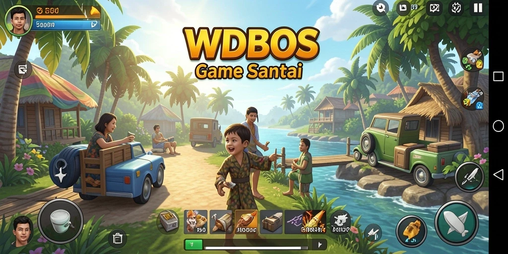 Screenshot gameplay WDBOS yang menyenangkan dan menghibur.